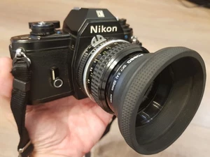 Nikon EM 35mm Spiegelreflexkamera + Nikkor 50mm f/2 Objektiv - getestet, sauberes Glas - Bild 1 von 19