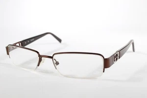 Occhiali da vista Guess GU 1607 montatura occhiali da vista donna marrone semi-rimless metallo - Foto 1 di 4