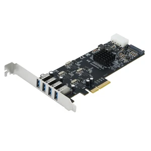 PCIe 4 Ports USB3.0 Erweiterungskarte 20G PCI-E auf 4 KanäLe USB 3.0 Riserk4956 - Afbeelding 1 van 6