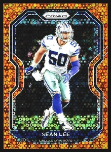 Sean Lee 2020 Panini Prizm Orange No Huddle Prizm Dallas Cowboys #156 - Foto 1 di 2