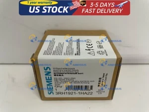 SIEMENS 3RH1921-1HA22 AUXILIARY CONTACT BLOCK 3RH19211HA22 10A/240V - Picture 1 of 5
