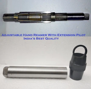 H15 Adjustable Hand Reamer 1-1/2" to 1-13/16" (38.10- 46.03mm) + Extension Pilot - Picture 1 of 1