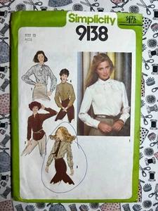 Simplicity Schnittmuster 9138 Misses Shirts Größe 12 Schnitt komplett - Bild 1 von 3