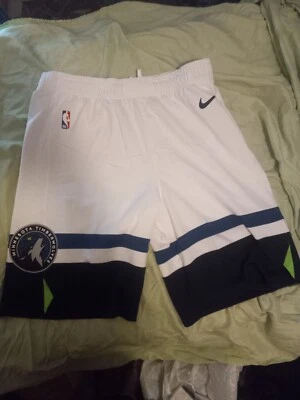 NEW NWT NBA Nike Minnesota Timberwolves Team Issued Authentic Game Shorts 40+2 - Image 1 of 4
