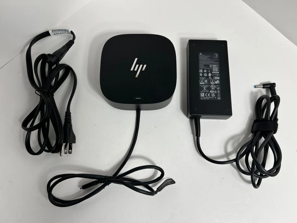 HP USB-C 120W HSN-IX02 Thunderbolt G2 Docking DOCK Estación Puerto Replicador A+!! Foto 1 de 4