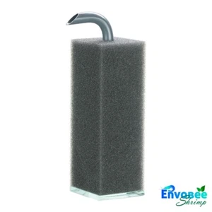 Hamburg Matten Bio Mobile Schwammfilter Fische Garnelen Brut schwarz Rasse 8x8x19cm HMF - Bild 1 von 4