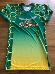Mens Dynamic Team Sports Regina Stingers #4 Short Sleeve Jersey Small S - Picture 1 of 6