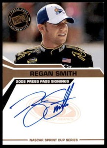 Regan Smith Card 2008 Press Pass Signings #54 