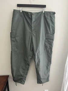 Men’s Tactical Rip stop Military Cargo Pants tru spec bdu 43-47x31 Army Green  - Picture 1 of 8