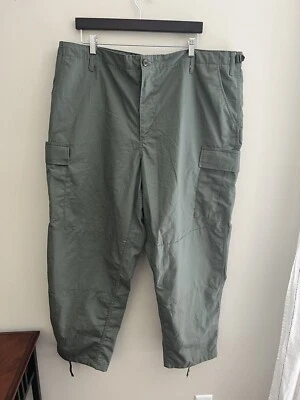 Men’s Tactical Rip stop Military Cargo Pants tru spec bdu 43-47x31 Army Green  - Image 1 of 4