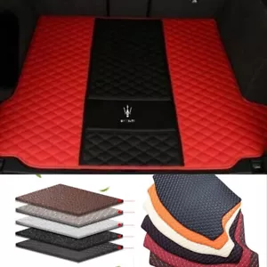 For Maserati Car Trunk Mats Floor Mats Custom Auto Boot Liners Rear Carpet Pads - Picture 1 of 12