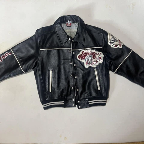 Reebok Leather Jacket NBA Allen Iverson Cover