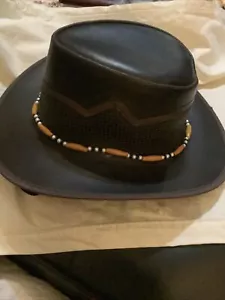 BULLHIDE Med Cowboy Hat ~ Adjustable Chip Strap - Picture 1 of 15
