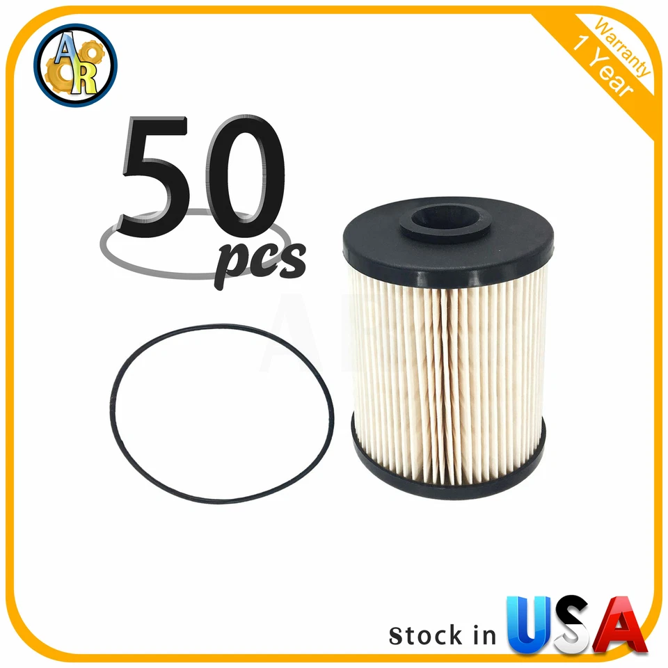 Filtro de combustible 50 piezas F55360 para Dodge Ram 2500 3500 2000-2010 5,9 L turbo diésel Foto 1 de 4