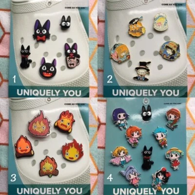 Crocs Handmade jibbitz 5pc Howls Moving Castle Kikis Delivery Service shoe charm - Image 1 of 4