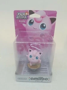 Amiibo Nintendo JIGGLYPUFF/PURIN (Super Smash Bros.) Wii U Switch 3DS Japón - Imagen 1 de 12