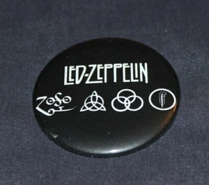 Led Zeppelin Classic Rock Band Button Badge Pinback Button 2.25 inch NEW - Picture 1 of 4