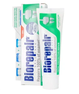 BIOREPAIR TOTAL PROTECTION REPAIR ZAHNPASTA 75ml REPARATURSCHMELZ OHNE FLUORID - Bild 1 von 1