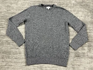 Kim Rogers Sweater Womens Large Gray Ribbed Knit Pullover Long Sleeve Casual - Picture 1 of 11