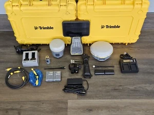 Trimble R8S Base R10 Rover GPS GNSS Beidou Galileo RTK Base Rover Setup TSC7 - Picture 1 of 7