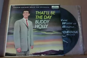 EX RARE 1958 Decca LP album Buddy Holly & the Crickets That'll Be The Day LQQK - Picture 1 of 19