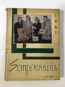 Humboldt State University 1961 Jahrbuch Sempervirens-NAIA Fußballmeisterschaft - Bild 1 von 17