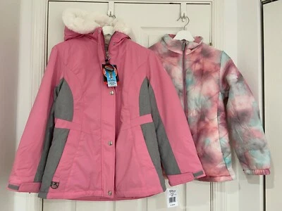Водонепроницаемая куртка для девочек ZeroXposur 3-в-1 Heavy Weight Systems размер 14/16 - Изображение 1 из 4
