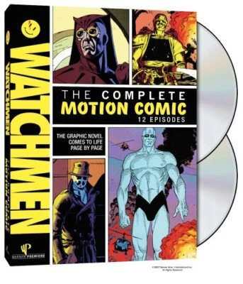 Watchmen: The Complete Motion Comic DVD (2009) Jake Strider Hughes cert 15 2 - Image 1 of 2