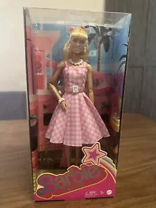 Barbie the Movie Collectible Doll, Margot Robbie As Barbie In Pink Gingham Dress - Picture 1 of 6