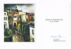 Luxembourg PM Gaston Thorn 1928-2007 véritable autographe signé 5x7" carte nouvel an