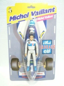 FIGURA DE ACCIÓN DE COLECCIÓN MICHEL VAILLANT CLUB CADEAUX ELF COMO NUEVA EN TARJETA 1991 - Imagen 1 de 6