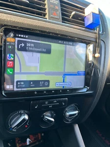 9" Android 13 CarPlay Car Stereo Radio GPS for VW Golf 5 MK5 MK6 Jetta Passat CC - Picture 1 of 21