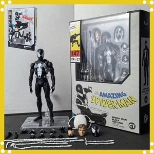 Costume 6'' MAFEX n.147 Spider-Man nero fumetto ver. CT Ver. action figure giocattoli - Foto 1 di 6