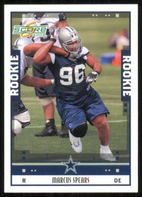 2005 Score Glossy #348 Marcus Spears - Image 1 of 2