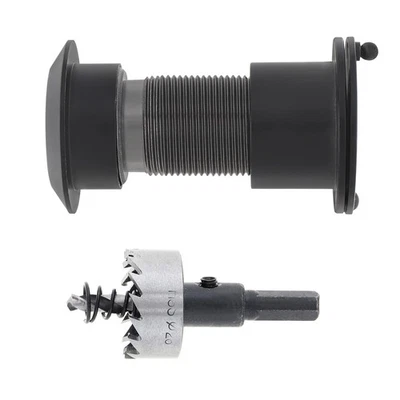 220-degree Solid Brass Peep Holes for Door with 28mm Drill Bit for 1.56"-2.24" - image 1 of 4