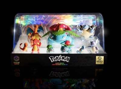 Pokémon Special Series Kanto Region 1st Partners Set Jazwares Vault 1/5,000 NIB - Image 1 of 4