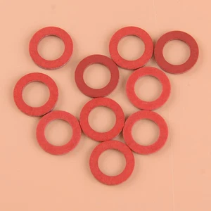 10X 90430-08003 Fit FOR YAMAHA Lower Unit Oil Drain Screw Gasket 90430-08020-00 - Picture 1 of 2
