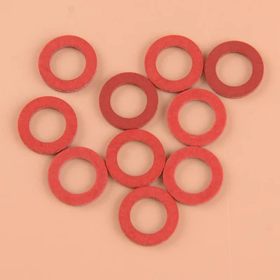 10X 90430-08003 Fit FOR YAMAHA Lower Unit Oil Drain Screw Gasket 90430-08020-00 - Image 1 of 2