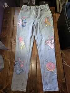 Her Universe Disney Lilo & Stitch Angel Sweets jeans size 5 - Picture 1 of 9