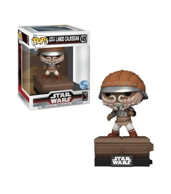 Funko Pop! Deluxe: Star Wars - Jabba's Skiff Lando Calrissian (exclusivo de Target) Foto 1 de 3