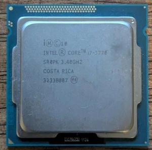 Intel Core I7-3770 Processor (3.40GHz, 4 Cores, Socket H2 LGA-1155) - SR0PK - Afbeelding 1 van 1