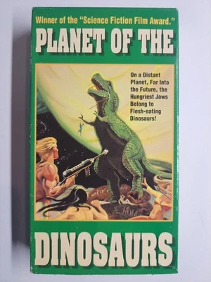 Planet of the Dinosaurs VHS 1991 Sci-Fi Original Release Burbank Video - Image 1 of 4