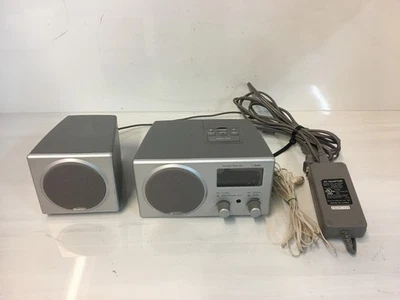 Boston Acoustics Recepter Radio HD AM/FM Stereo Clock HD Digital Speaker Set - Image 1 of 4