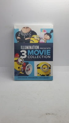 Illumination Presents 3 Movie Collection Despicable Me (DVD, 2017) Brand New - Image 1 of 2