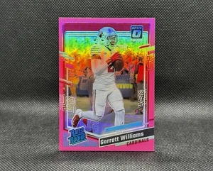 GARRETT WILLIAMS 2023 Donruss Optic RATED ROOKIE PINK HOLO PRIZM RC Panini #203 - Picture 1 of 2