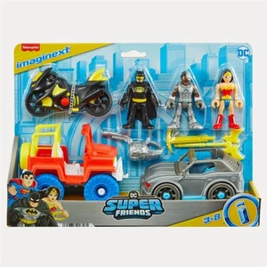 Imaginext DC Super Friends Heroes Set Regalo con Accessori per Fingere Gioco - Foto 1 di 6