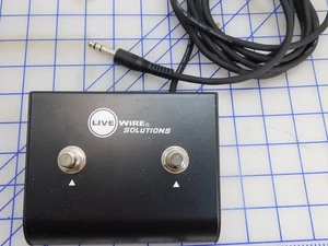 Live Wire Solutions dual Foot Switch, LWS22 - Picture 1 of 7