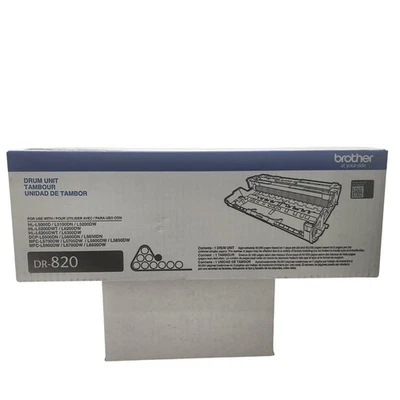 Brother Genuine DR-820 Drum Unit OEM for HL-L5000 L5200 MFC-L5900 L6800 L6200 — 第 1/4 张图片