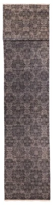 Vintage Hand-knotted Runner Rug 2'7" x 22'0" Traditional Oriental Wool Carpet - Image 1 of 4