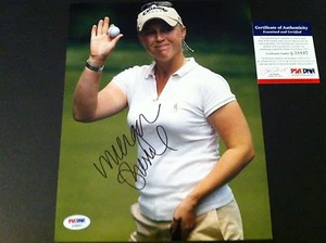 Morgan Pressel GOLF Signed Auto 8x10 PHOTO PSA/DNA - Imagen 1 de 2
